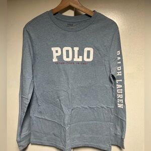 Polo Ralph Lauren long sleeve t shirt size L boys
